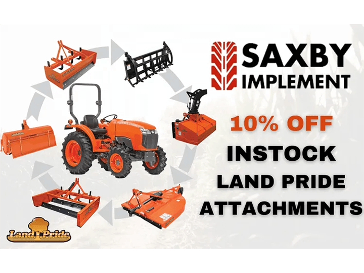 Equipment Specials - Saxby Implement | Kubota dealer in