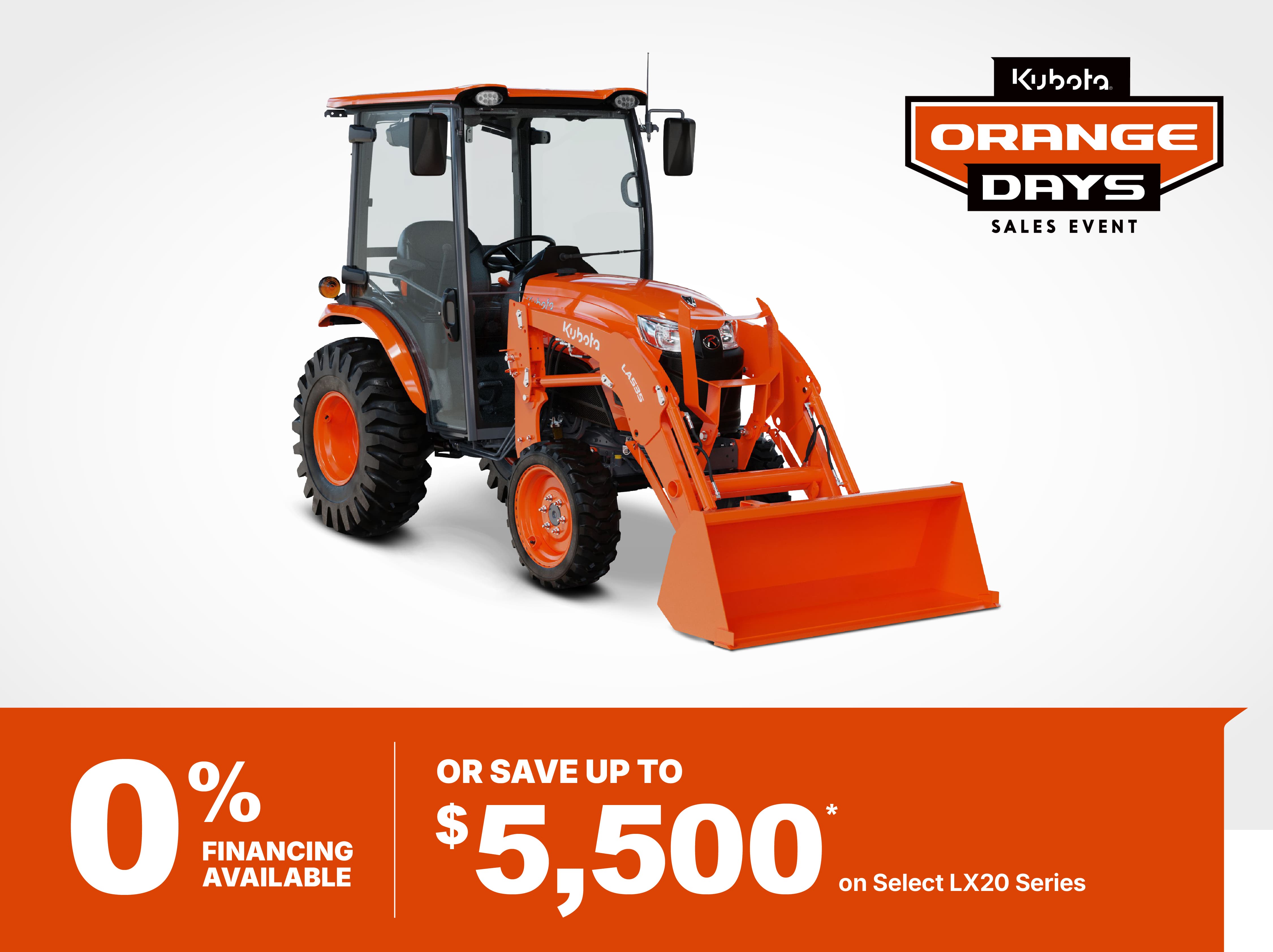 LX2610SU - Saxby Implement | Kubota dealer in Mendon, New York